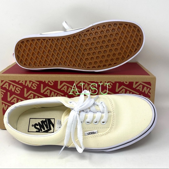 💖MEGA SALE💖 VANS Era Classic White Cream Women’s Canvas Size 6.5 VN0A4U39FRL - Picture 3 of 9